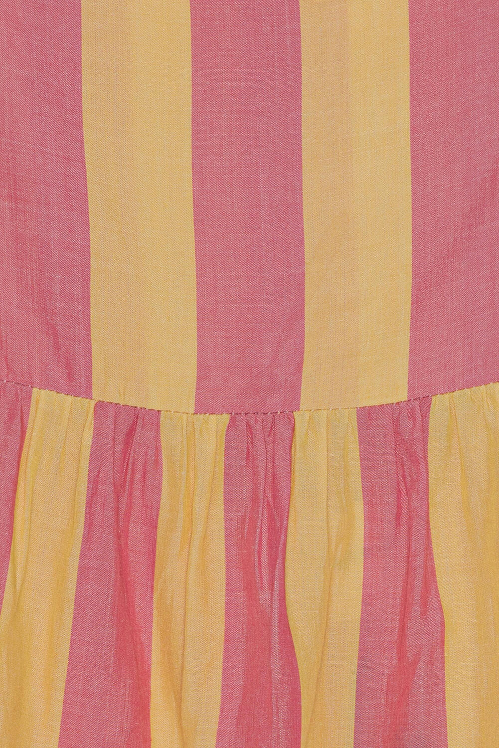 Cherry Silky Stripe top - rosa/gul